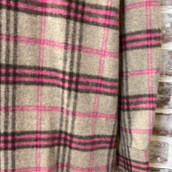 Timing Pink and Tan Plaid Skirt - Picture 6 of 8